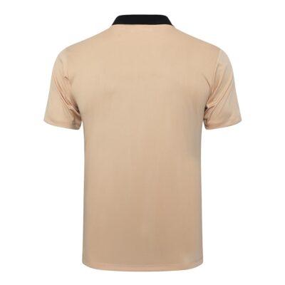 Barca Polo + Pants Training Tracksuit 2024 2025 Beige - Image 3
