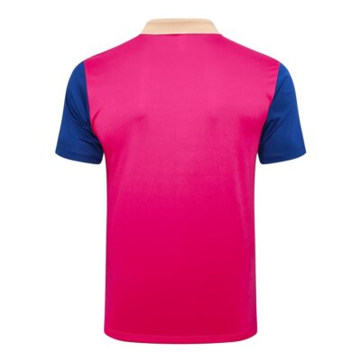 Barca Polo + Pants Training Tracksuit 2024 2025 Pink - Image 3
