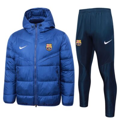 Barcelona 24/25 Hooded Puffer Jacket Suit