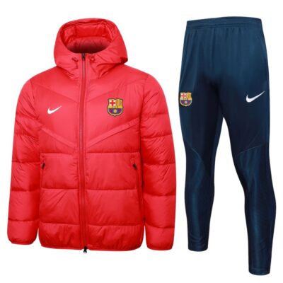 Barcelona 24/25 Hooded Puffer Jacket Suit