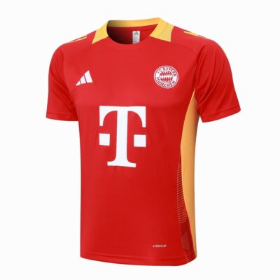Alternative view of Bayern Munich 2024 2025 Light Red Jersey Shorts Kit