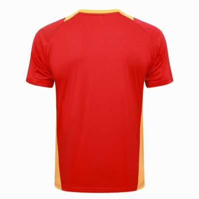 Bayern Munich 2024 2025 Light Red Jersey Shorts Kit - Image 3