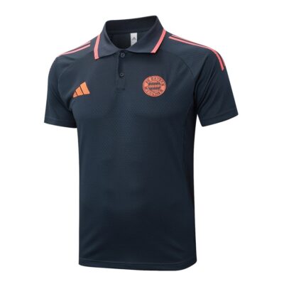 Alternative view of Bayern Munich Polo + Pants 2025 2026 Light Black Training Tracksuit
