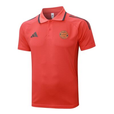 Alternative view of Bayern Munich Polo + Pants 2025 2026 Red Training Tracksuit