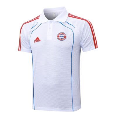 Alternative view of Bayern Munich Polo + Pants 2025 2026 White Training Tracksuit