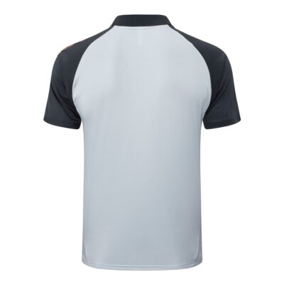 Benfica Polo + Pants 2024 2025 White Black Training Tracksuit - Image 3