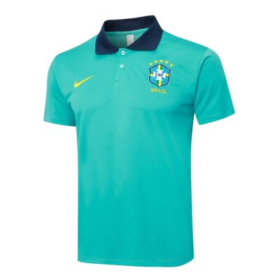 Alternative view of Brazil Polo + Pants Training Tracksuit 2024 2025 Green