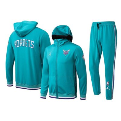 Charlotte Hornets Hooded Tracksuit Set 22/23 - Blue