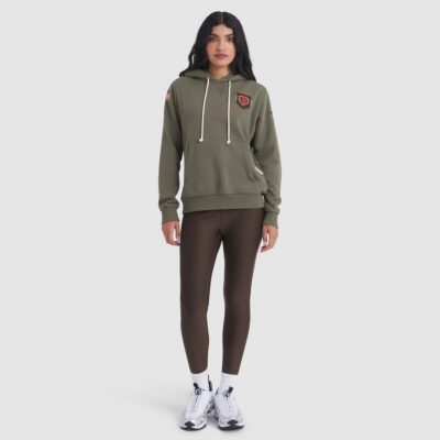 Chicago Bears Women's 2025 Salute to Service Sideline Standard Issue Dri-FIT Hoodie - Olive - Image 3