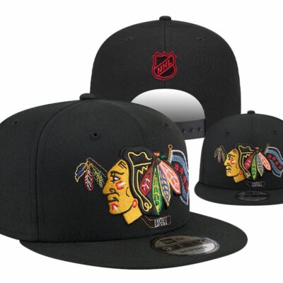 Chicago Blackhawks Snapback Hat Limited Embroidered Cap For Fans
