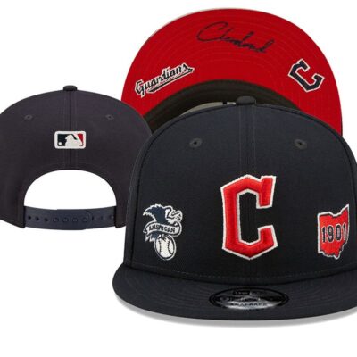 Cleveland Indians Snapback Hat Limited Embroidered Cap For Fans