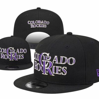 Colorado Rockies Snapback Hat Limited Embroidered Cap For Fans