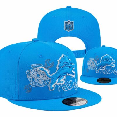 Detroit Lions Snapback Hat Limited Embroidered Cap For Fans