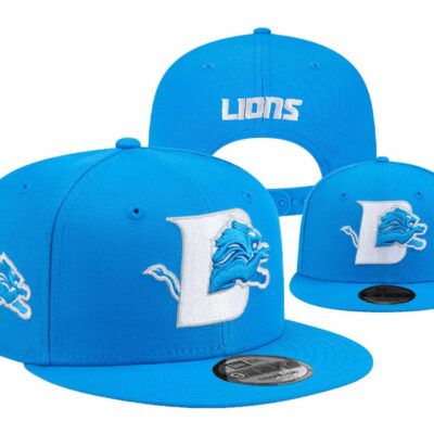Detroit Lions Snapback Hat Limited Embroidered Cap For Fans