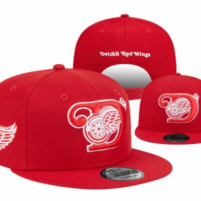 Detroit Red Wings Snapback Hat Limited Embroidered Cap For Fans