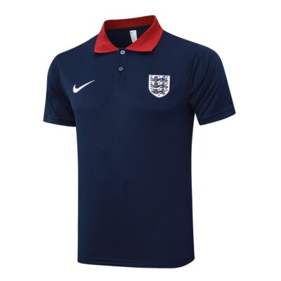 Alternative view of England Polo + Pants Training Tracksuit 2024 2025 Dark Blue