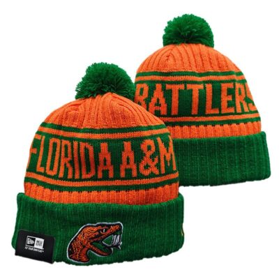Florida A&M Rattlers Cuffed Knit Hat with Pom