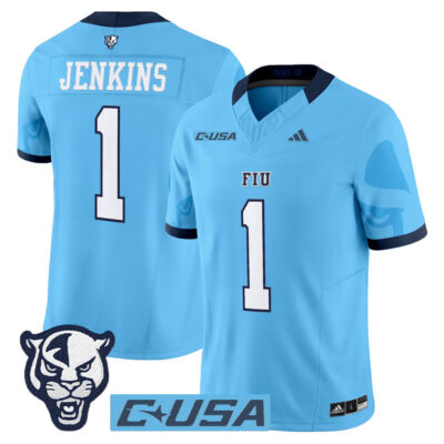 Florida International Panthers 2025 Vapor Limited Jersey - Blue Keyone Jenkins