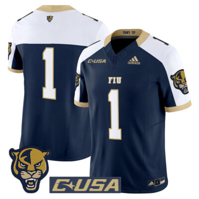 Florida International Panthers 2025 Vapor Limited Jersey - Navy Alternate #1 Team