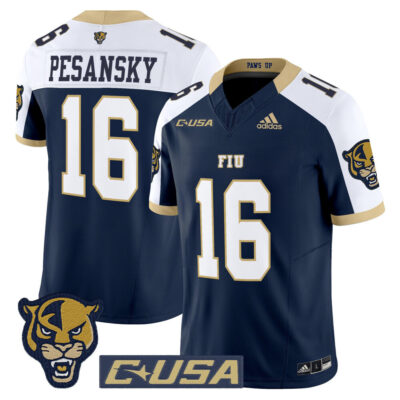 Florida International Panthers 2025 Vapor Limited Jersey - Navy Alternate Joe Pesansky