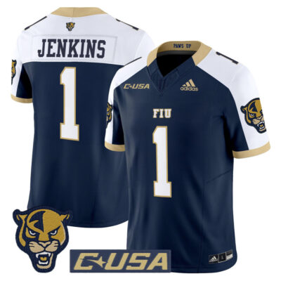 Florida International Panthers 2025 Vapor Limited Jersey - Navy Alternate Keyone Jenkins
