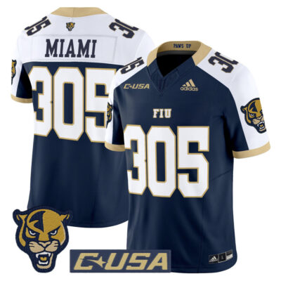 Florida International Panthers 2025 Vapor Limited Jersey - Navy Alternate Miami 305