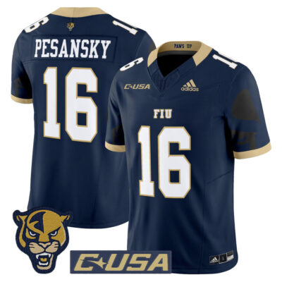 Florida International Panthers 2025 Vapor Limited Jersey - Navy Joe Pesansky