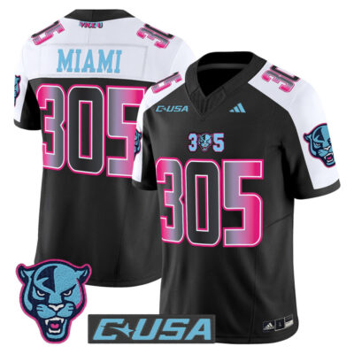 Florida International Panthers 2025 Vapor Limited Jersey - Vice U Alternate Miami 305