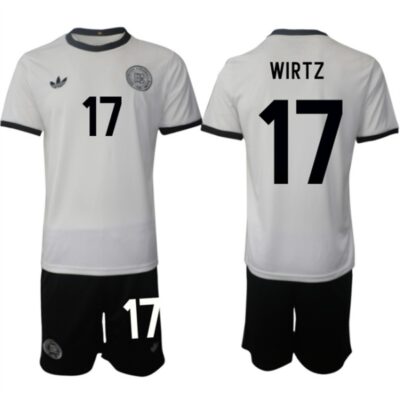 Germany #17 Florian Richard Wirtz White 2025 Home Soccer Jersey Suit