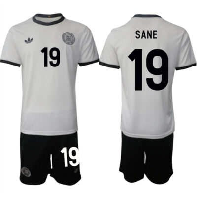 Germany #19 Leroy Sane White 2025 Home Soccer Jersey Suit