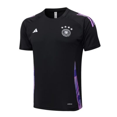 Alternative view of Germany 2024 2025 Black Soccer Jersey Shorts Set