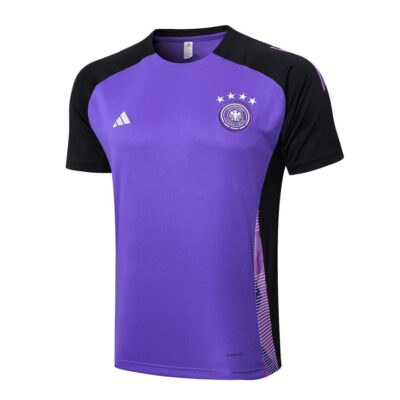 Alternative view of Germany 2024 2025 Purple Soccer Jersey Shorts Set