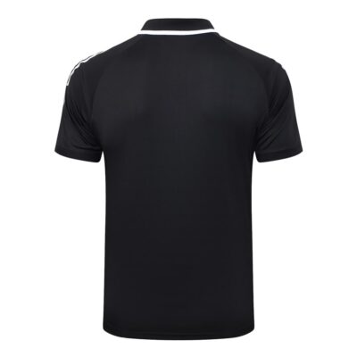 Germany Polo + Pants 2025 2026 Black White Training Tracksuit - Image 3