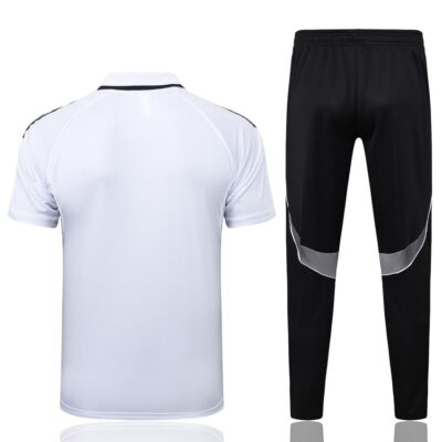 Germany Polo + Pants 2025 2026 Training Tracksuit White Black - Image 4