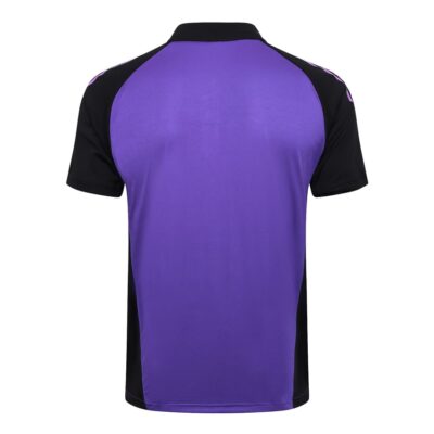 Germany Polo + Pants Training Tracksuit 2024 2025 Purple - Image 3
