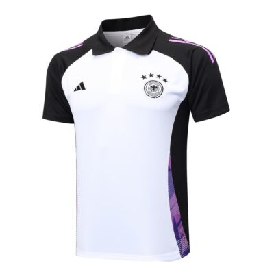 Alternative view of Germany Polo + Pants Training Tracksuit 2024 2025 White
