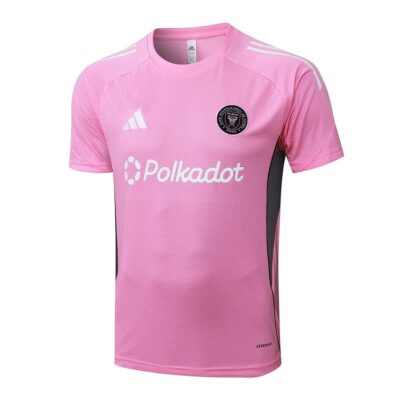 Alternative view of Inter Miami 2025 2026 Light Pink Soccer Jersey Shorts Set