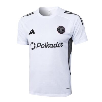 Alternative view of Inter Miami 2025 2026 White Black Soccer Jersey Shorts Set
