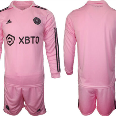 Inter Miami CF Blank 2023/24 Pink Home Soccer Jersey Suit