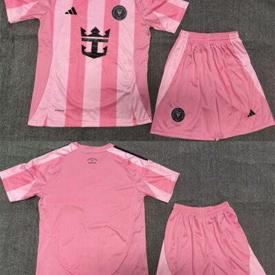 Inter Miami CF Blank 2025 Pink Home Soccer Jersey Suit