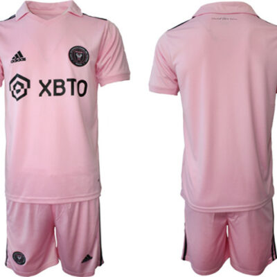 Inter Miami CF Custom 2023/24 Pink Home Soccer Jersey Suit