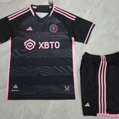 Inter Miami CF Custom Black Soccer Jersey Suit