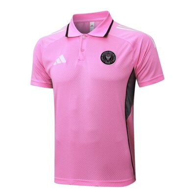 Alternative view of Inter Miami Polo + Pants 2025 2026 Light Pink Training Tracksuit