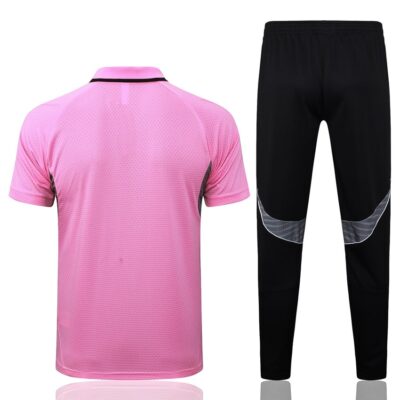 Inter Miami Polo + Pants 2025 2026 Light Pink Training Tracksuit - Image 4