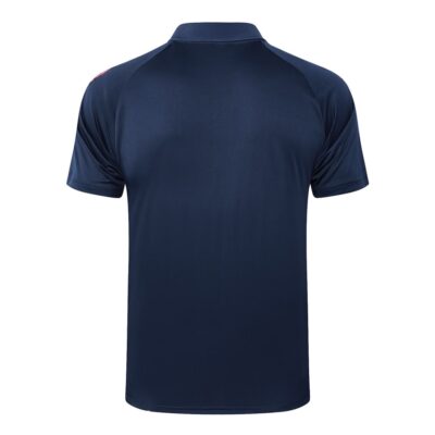Italy Polo + Pants 2024 2025 Blue Training Tracksuit - Image 3