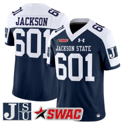 Jackson State Tigers 2025 Vapor Limited Jersey - Navy Alternate Jackson 601