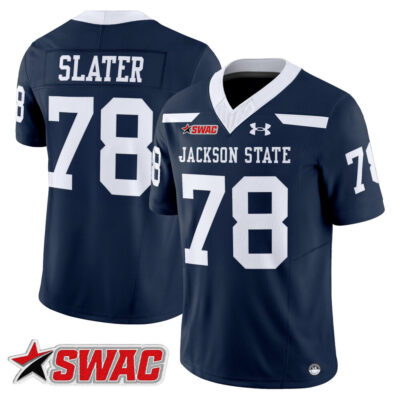 Jackson State Tigers 2025 Vapor Limited Jersey - Navy Jackie Slater