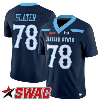 Jackson State Tigers 2025 Vapor Limited Jersey - Navy Jackie Slater