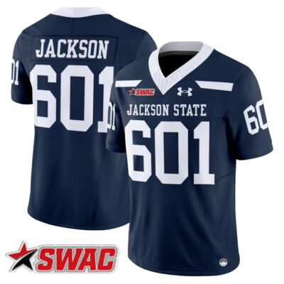 Jackson State Tigers 2025 Vapor Limited Jersey - Navy Jackson 601