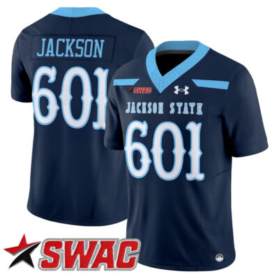 Jackson State Tigers 2025 Vapor Limited Jersey - Navy Jackson 601